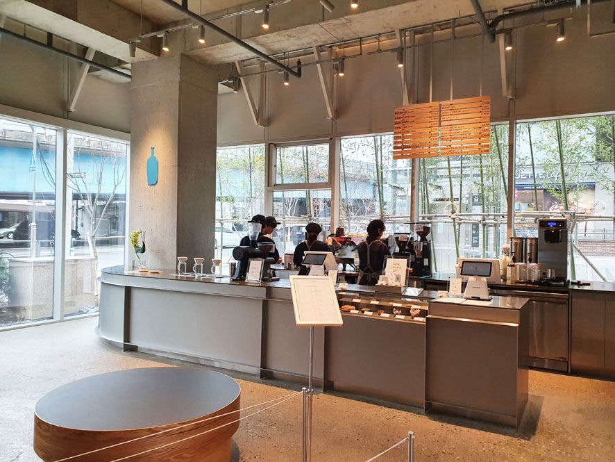 [韓國首爾]在首爾喝藍瓶::藍瓶咖啡 blue bottle