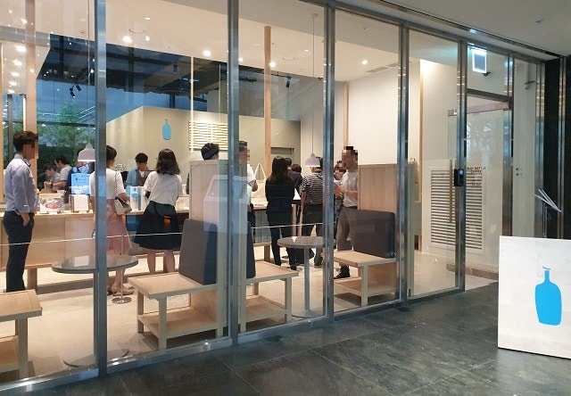 [韓國首爾]在首爾喝藍瓶::藍瓶咖啡 blue bottle