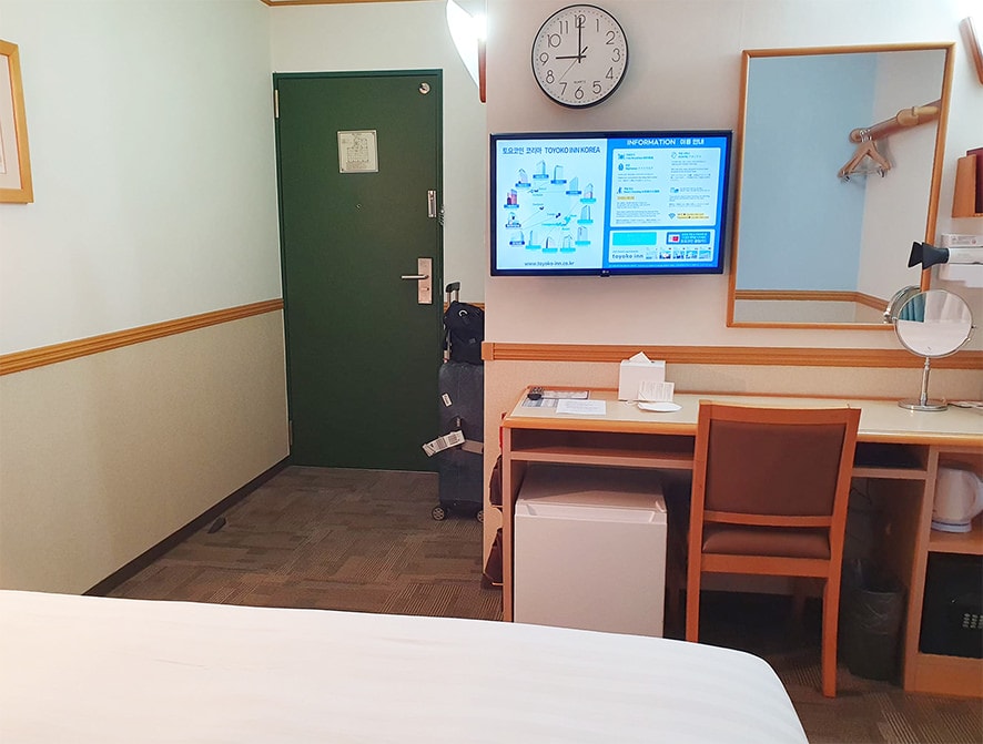 [首爾東大門歷史公園站] 房價時飆漲住宿好選擇::東橫INN